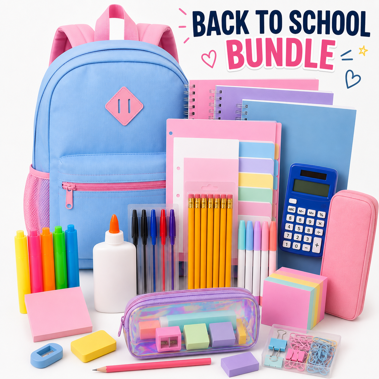 Back to School Backpack Bundle